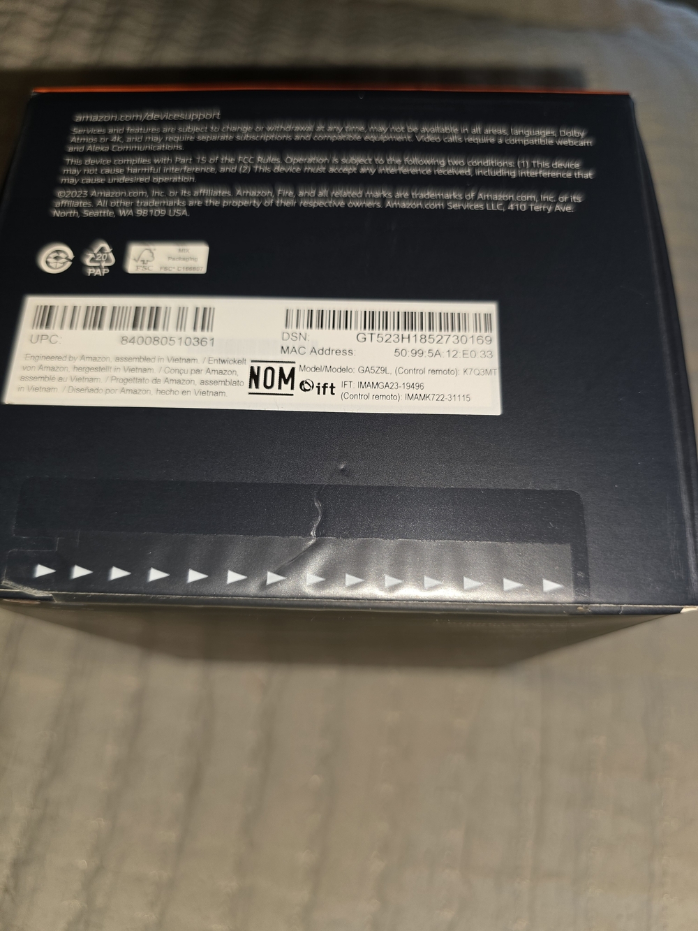 Amazon Fire TV Cube - Black and Blue Accent - Picture 2 of 6